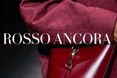 rosso e verde gucci|gucci ancora meaning.